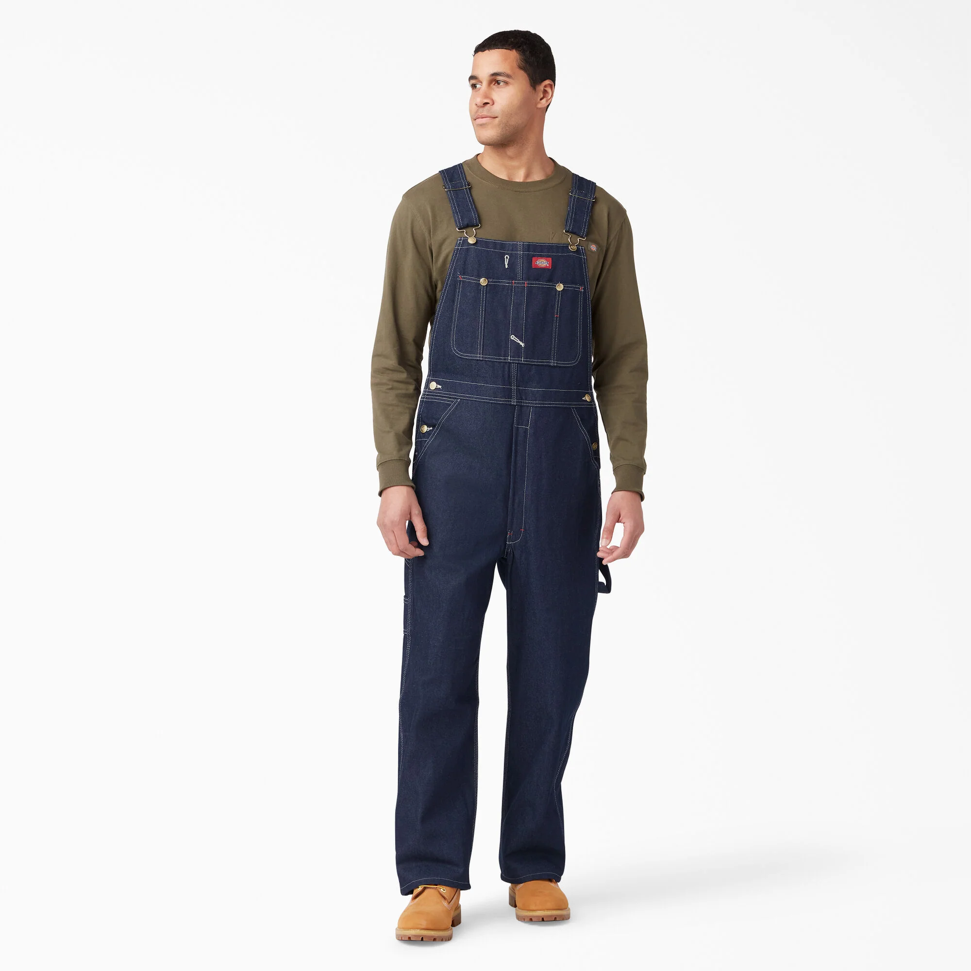 Dickies Indigo Bib Overalls - 83294 - Image 7