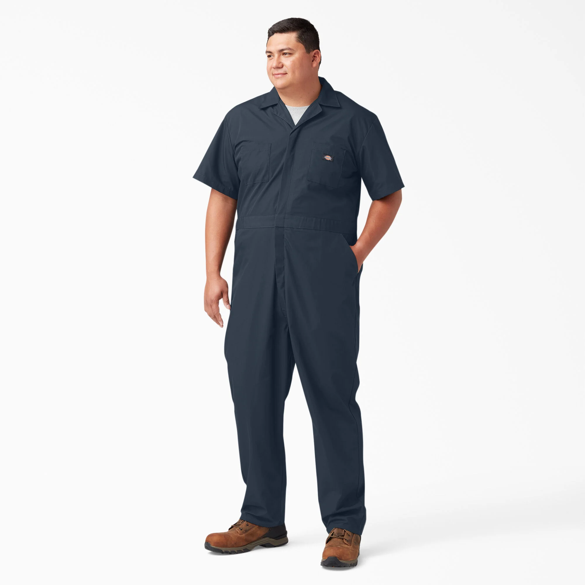 Dickies Short Sleeve Coveralls - White D33999 - Image 32