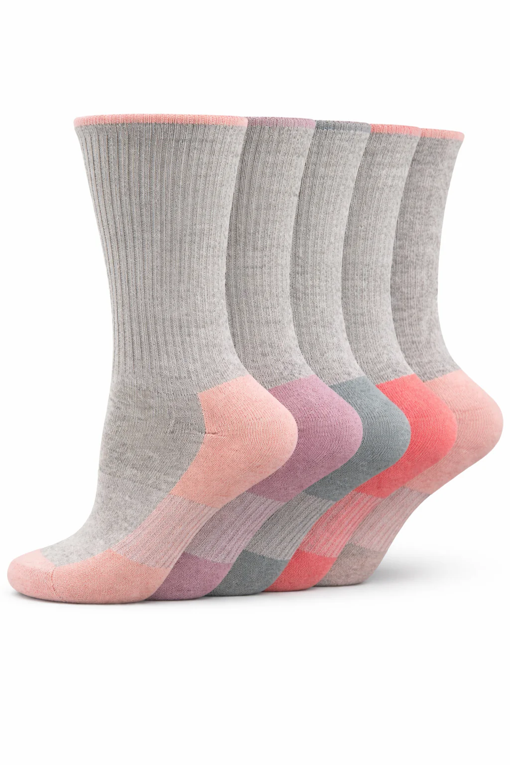 Dickies Women's 6 Packs Dri-Tech Moisture Control Crew Socks, Sizes 6-9 - ( I61002 ) - Image 2