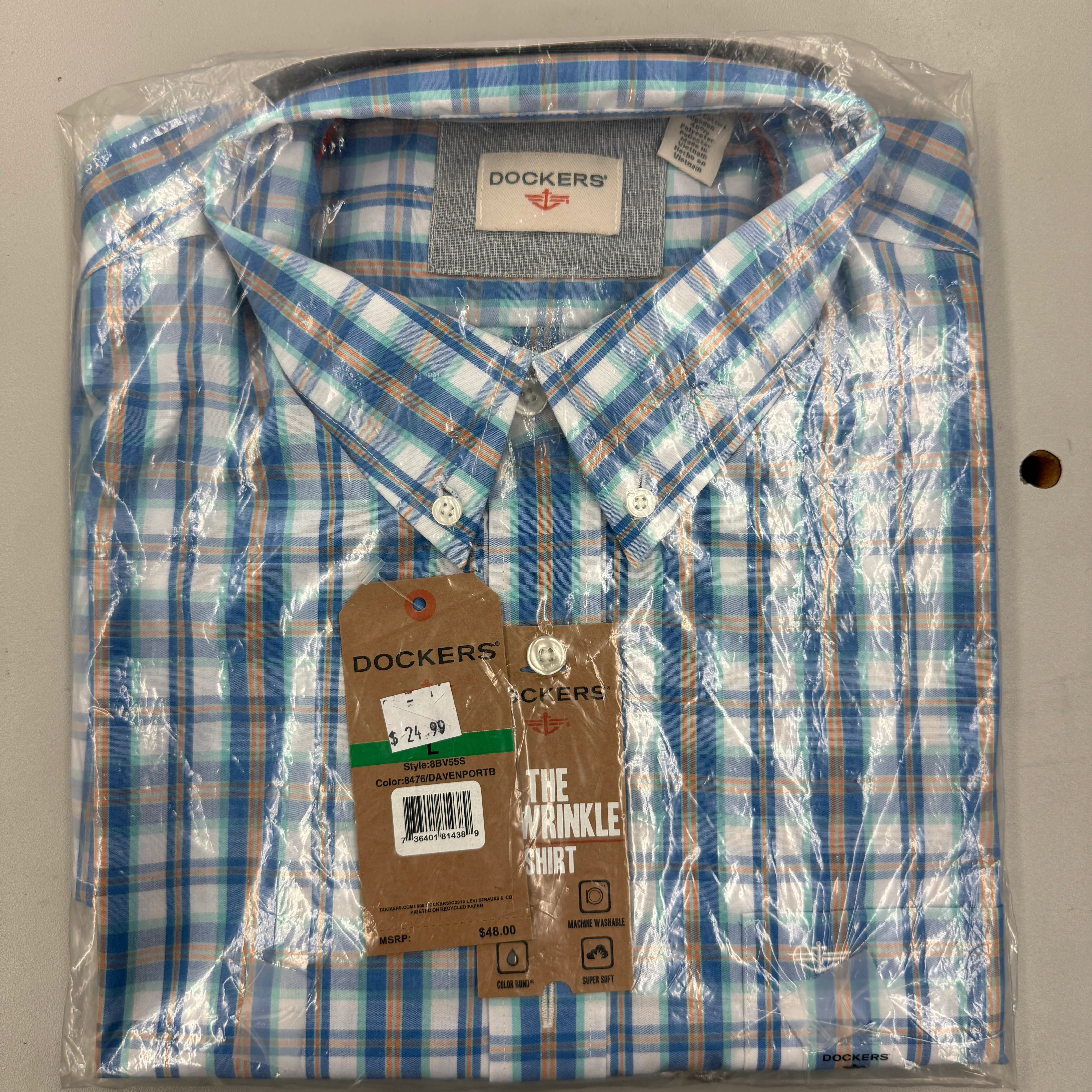 Dockers Button Up Short Sleeve Shirts - Clearance - Image 2