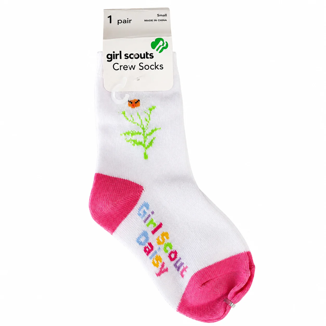 Girl Scout Crew Socks (Girl Scouts Daisy)