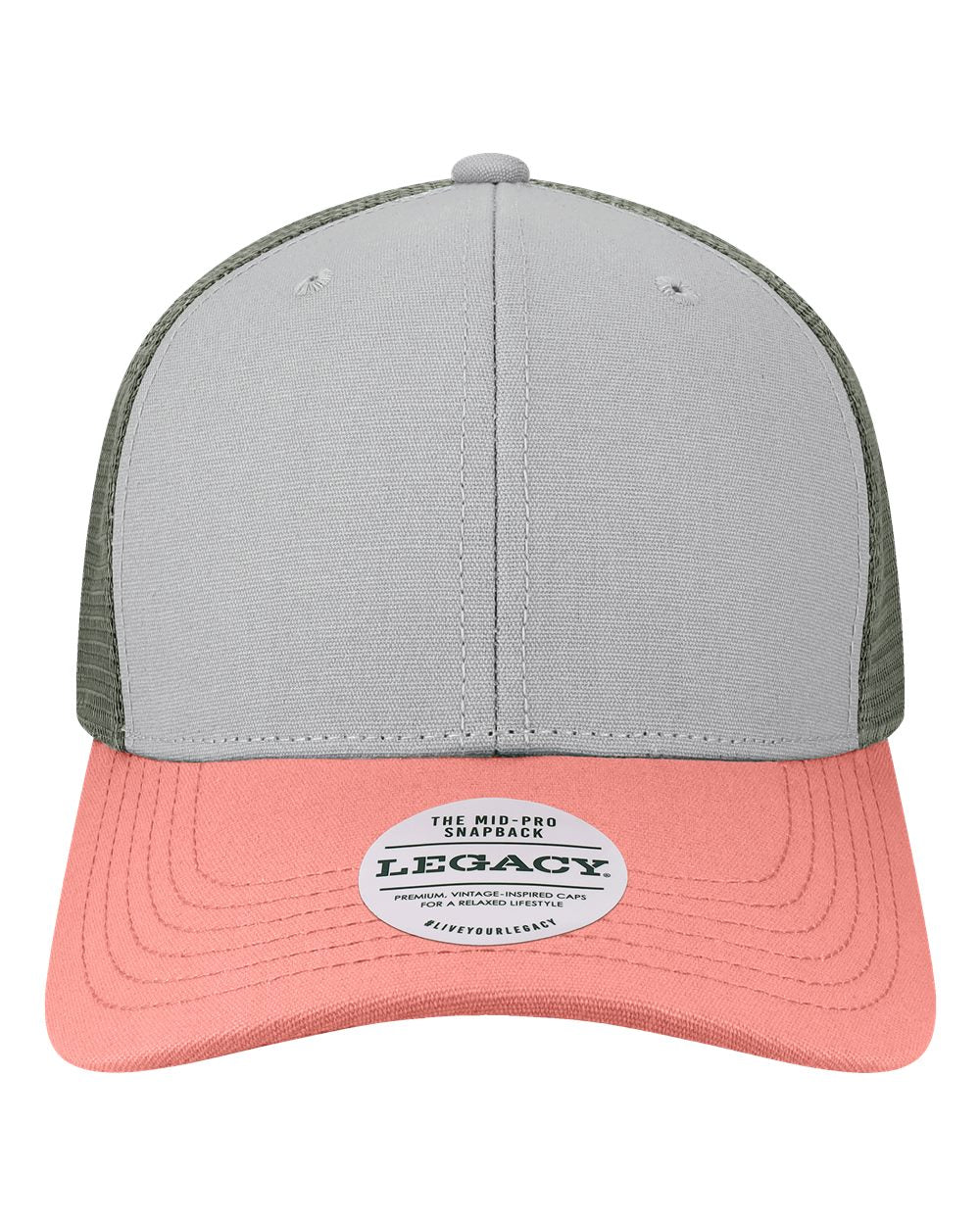 LEGACY - Mid-Pro Snapback Trucker Cap - MPS - Image 52