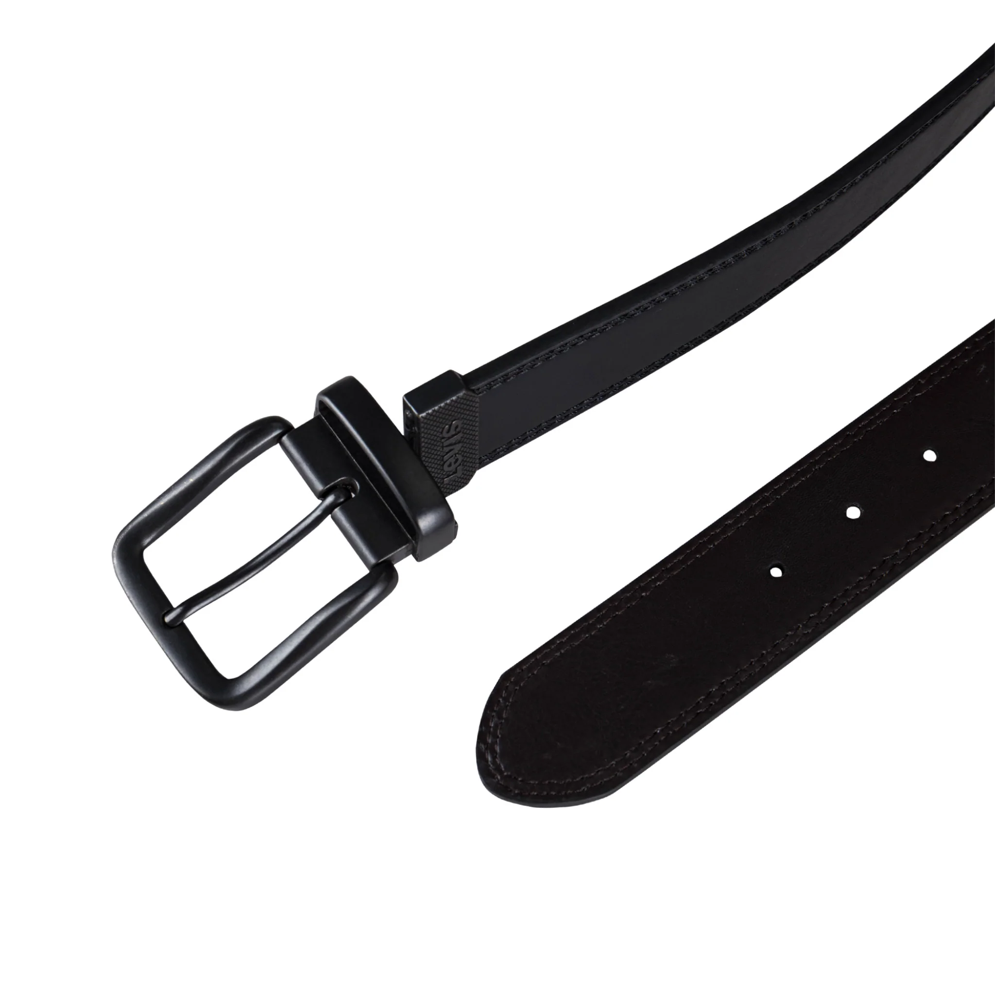 Levi's® Men's 40mm Flat Lam W/Stich Belt - 11LV02KX - Image 4