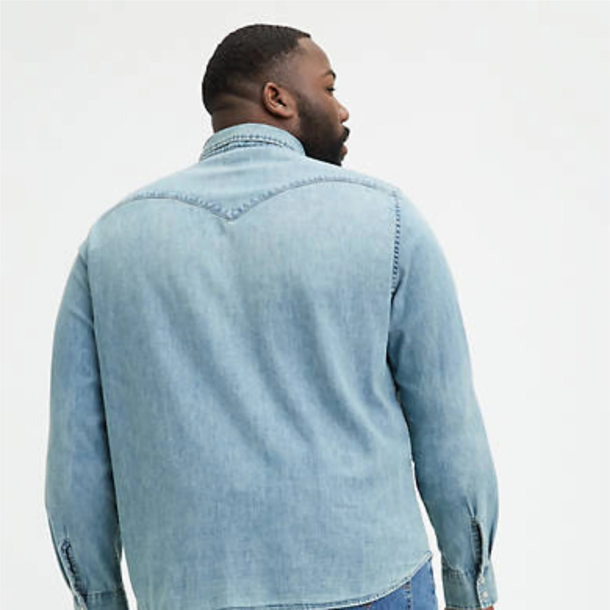 Levi's Classic Western Shirt (Big Sizes) (Clearance) - Image 2