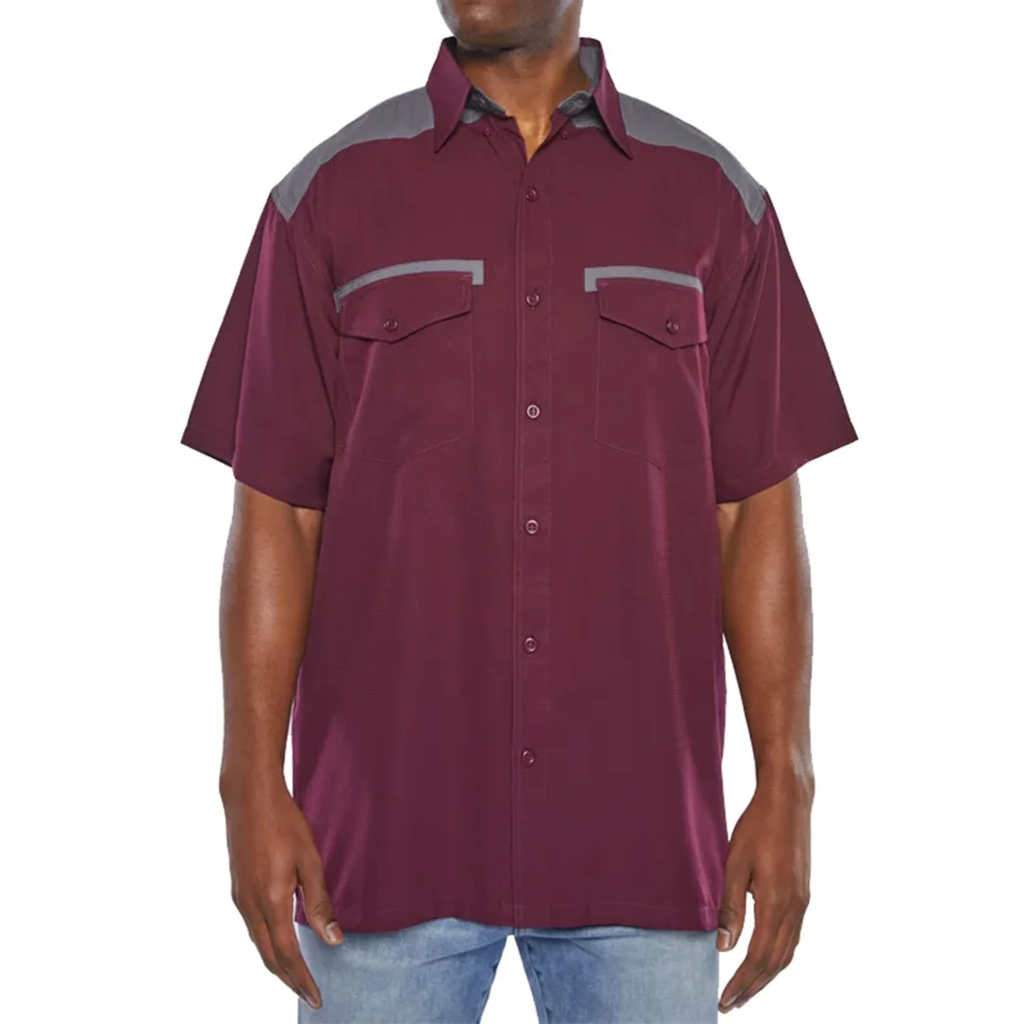 Pro Celebrity Icon Color Block Fishing Shirt - Image 6