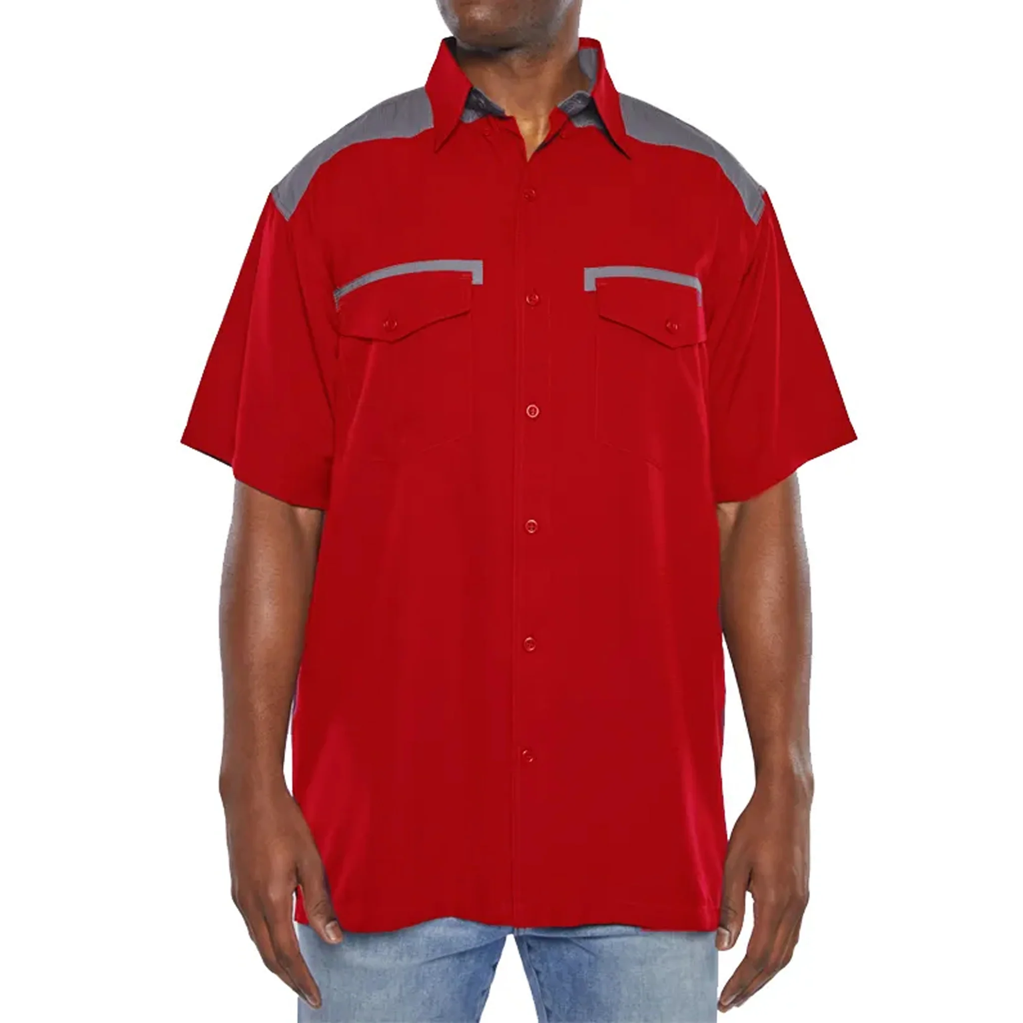Pro Celebrity Icon Color Block Fishing Shirt - Image 9