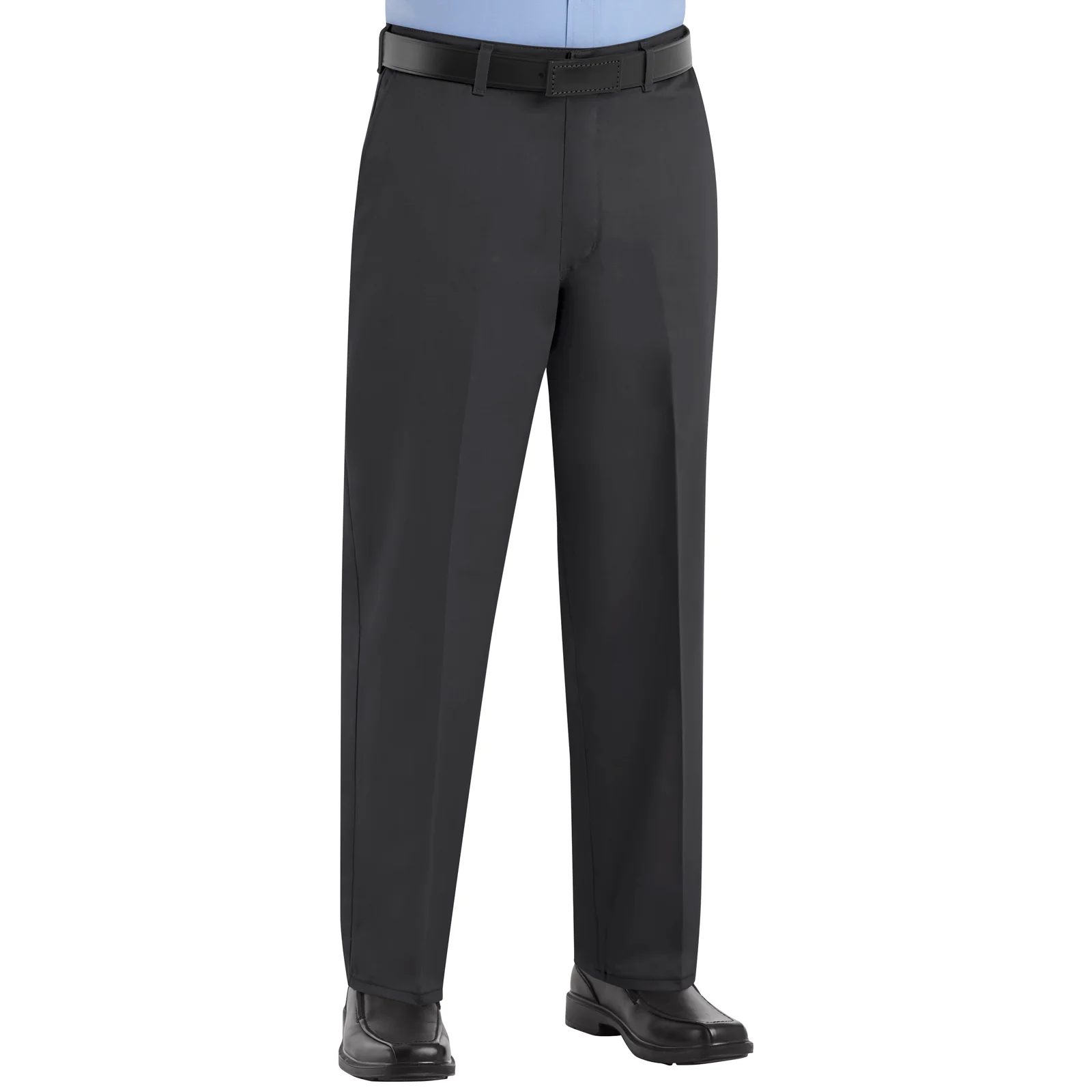 Red Kap Men's Plain Front Cotton Pant-Black - Image 3