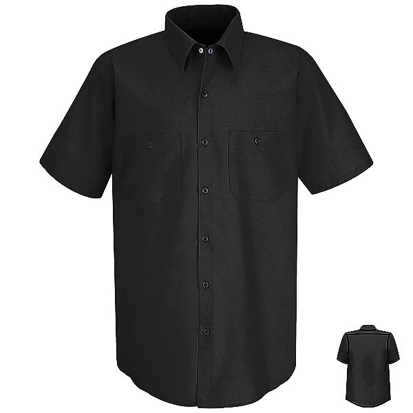 Red Kap Short Sleeve Industrial Work Shirt - Image 3