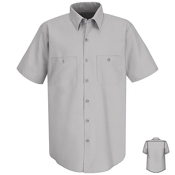 Red Kap Short Sleeve Industrial Work Shirt - Image 21