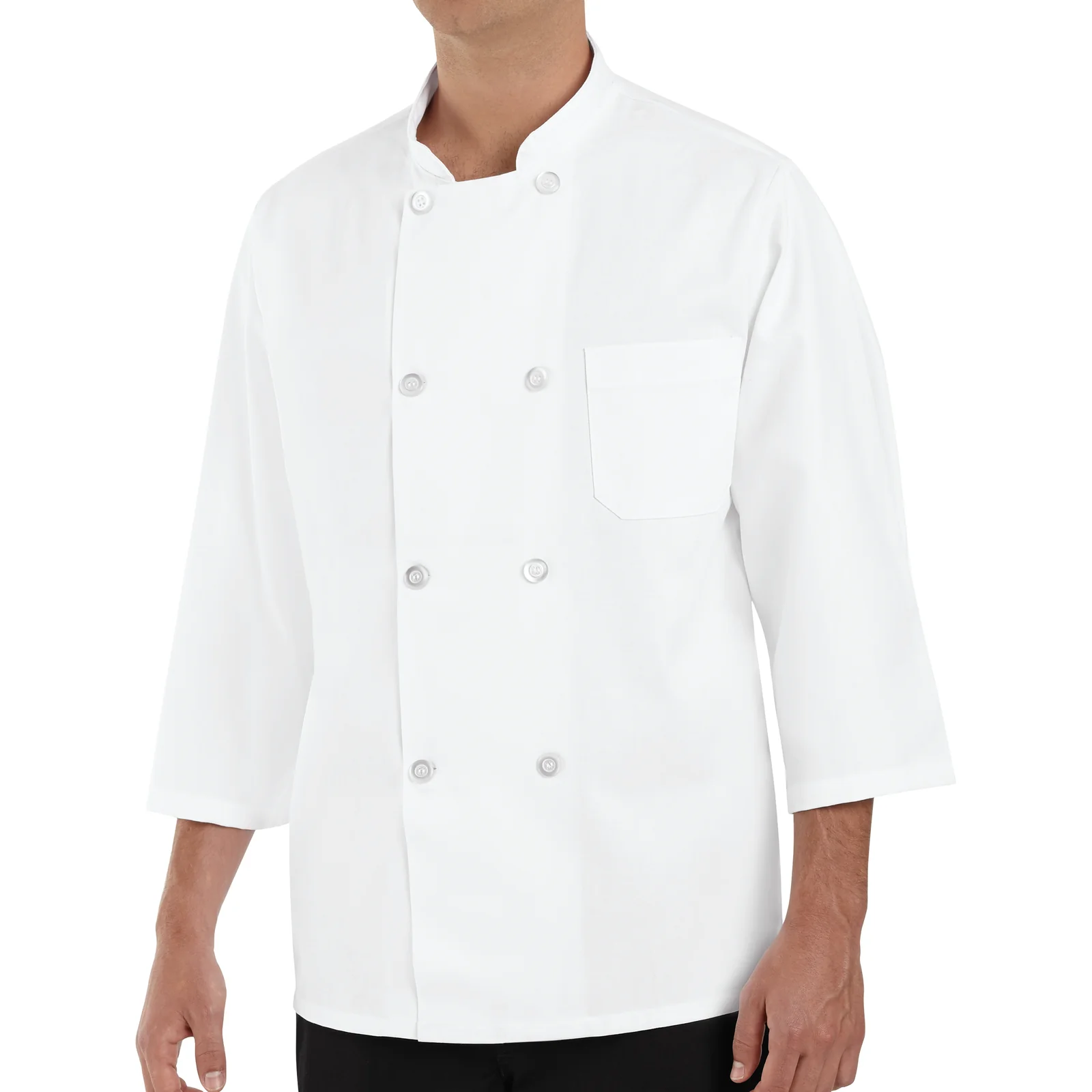 Red Kap ¾ Sleeve Chef Coat - Image 2