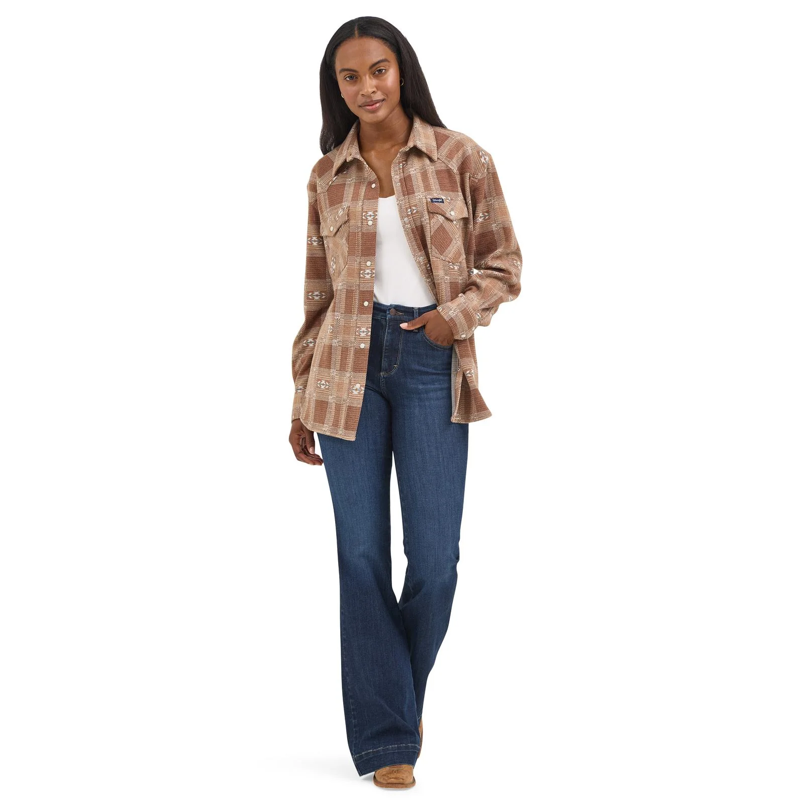 Wrangler® Women's Bespoke High Rise Trouser Jean -112367600 -Alexandra - Image 2