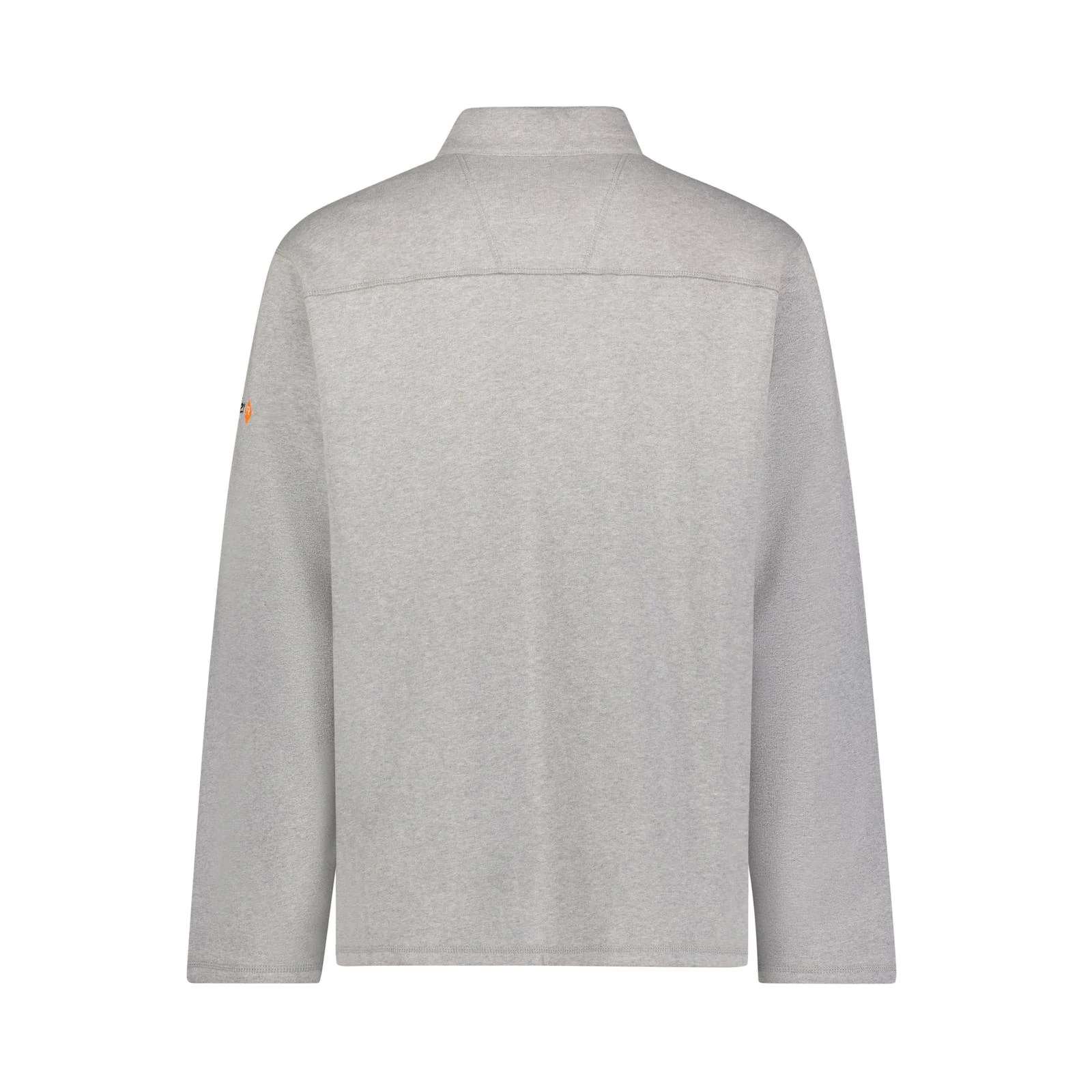 Wrangler® FR Flame-Resistant Quarter Zip Pullover - Grey Heather - 112350882 - Image 2