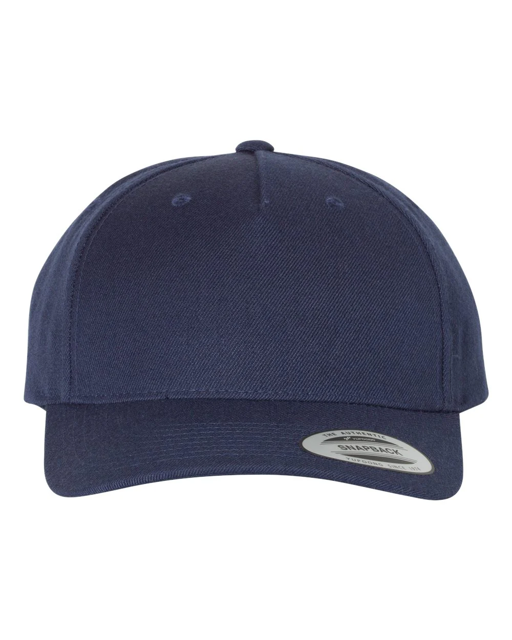 Premium Five-Panel Curved Visor Snapback Cap Personalized Embroidery - Image 8
